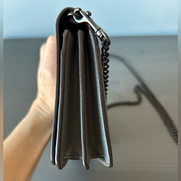 COACH Gray Leather Crossbody - Picture 9 of 12